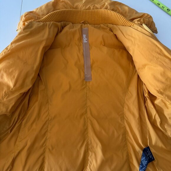 ADD Orange Down Jacket, Size 6 - Picture 12 of 17